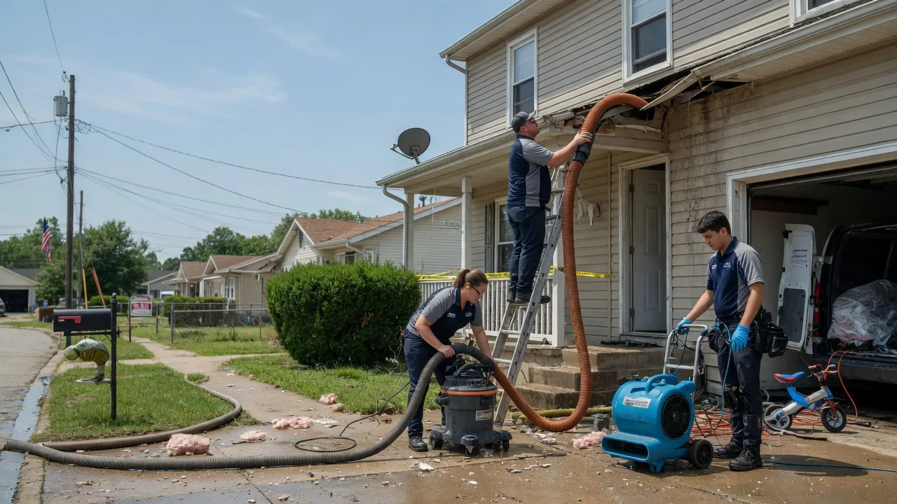 Water Damage Restoration in La Monte, MO near me